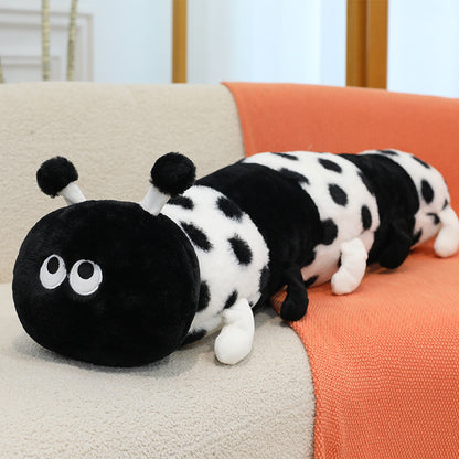 Polka Dot Caterpillar Plush Pillow