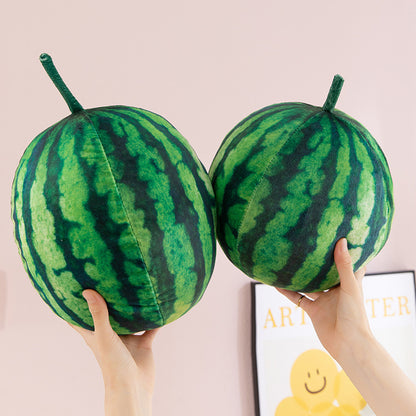 3D Watermelon Plush Pillow