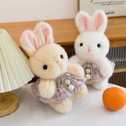 Adorable Bunny Plush in Dress