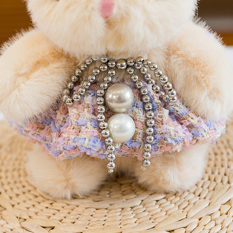 Adorable Bunny Plush in Dress