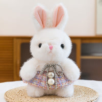 White Bunny in French-chic Style Skirt