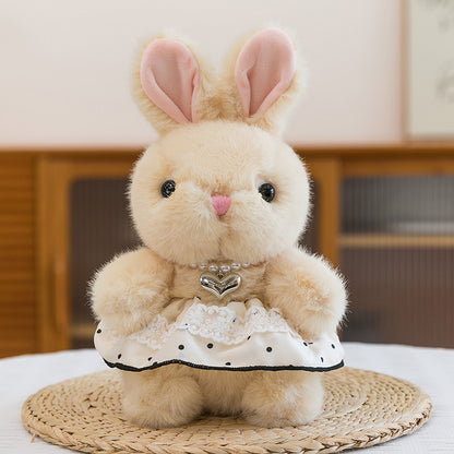 Adorable Bunny Plush in Dress