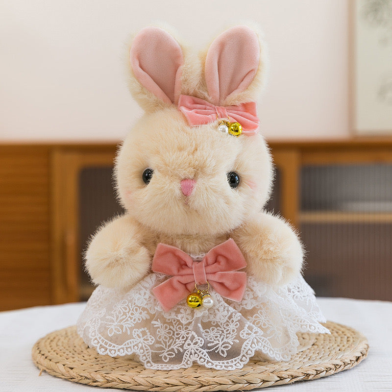 Adorable Bunny Plush in Dress