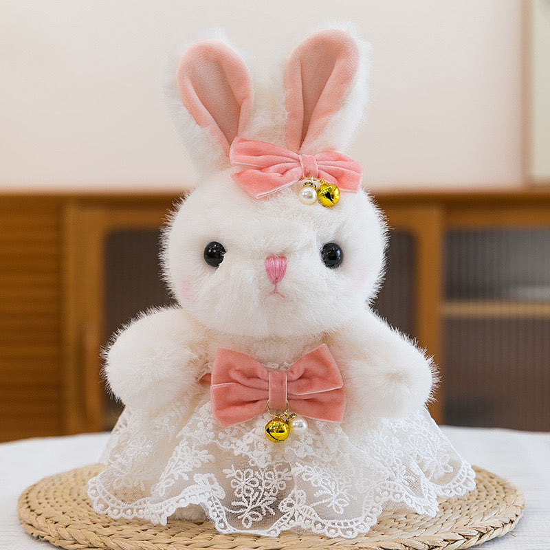Adorable Bunny Plush in Dress