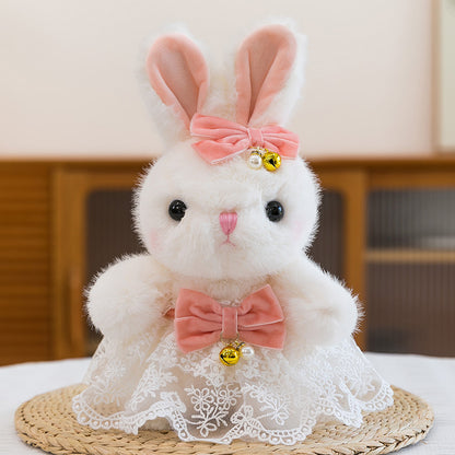 Adorable Bunny Plush in Dress