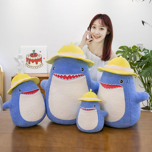 Funny Shark Hat Plush