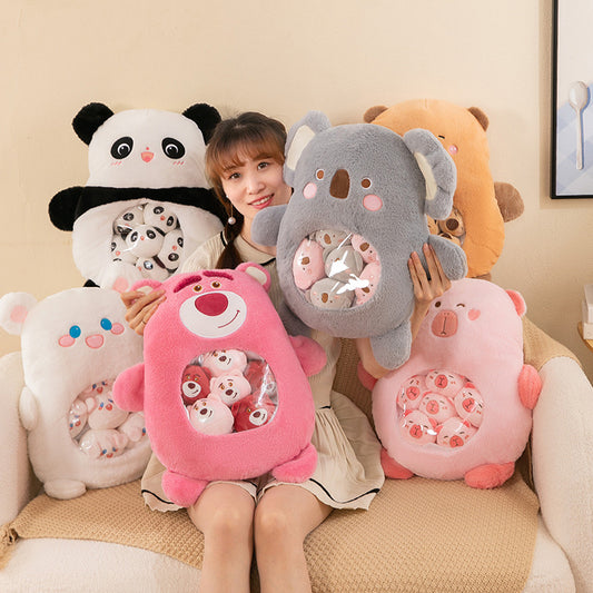 Cute Capybara Plush Pillow