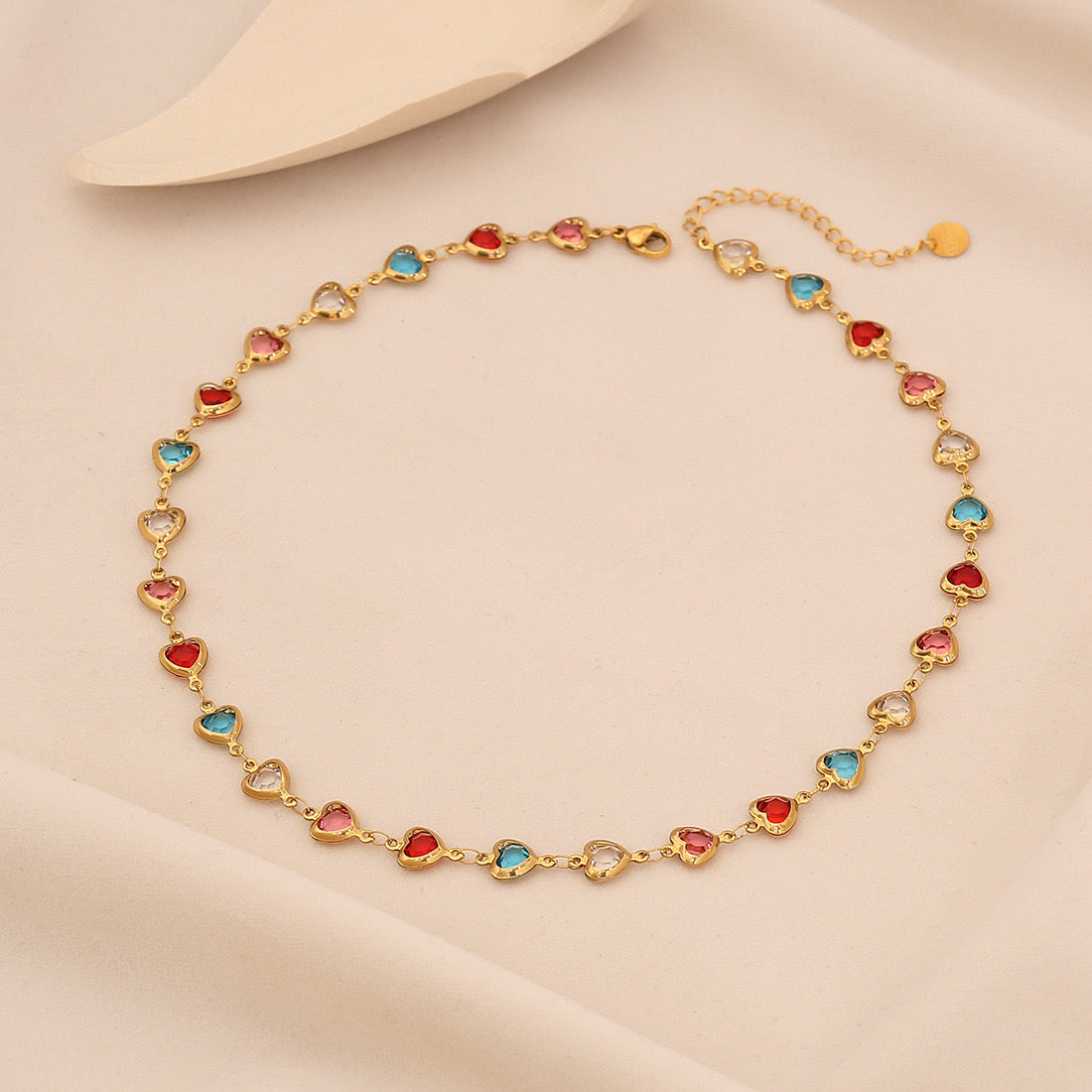 Heart Pendant Stainless Steel Necklace