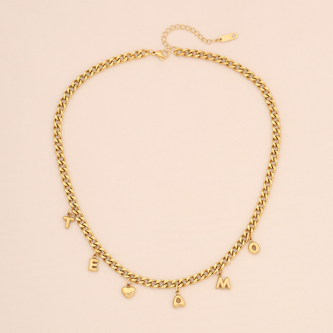 Eight-Pointed Star Rhinestone Stainless Steel Necklace