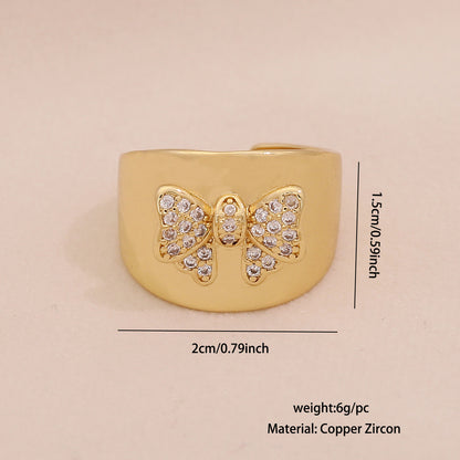 Full Zircon Irregular Geometric Ring