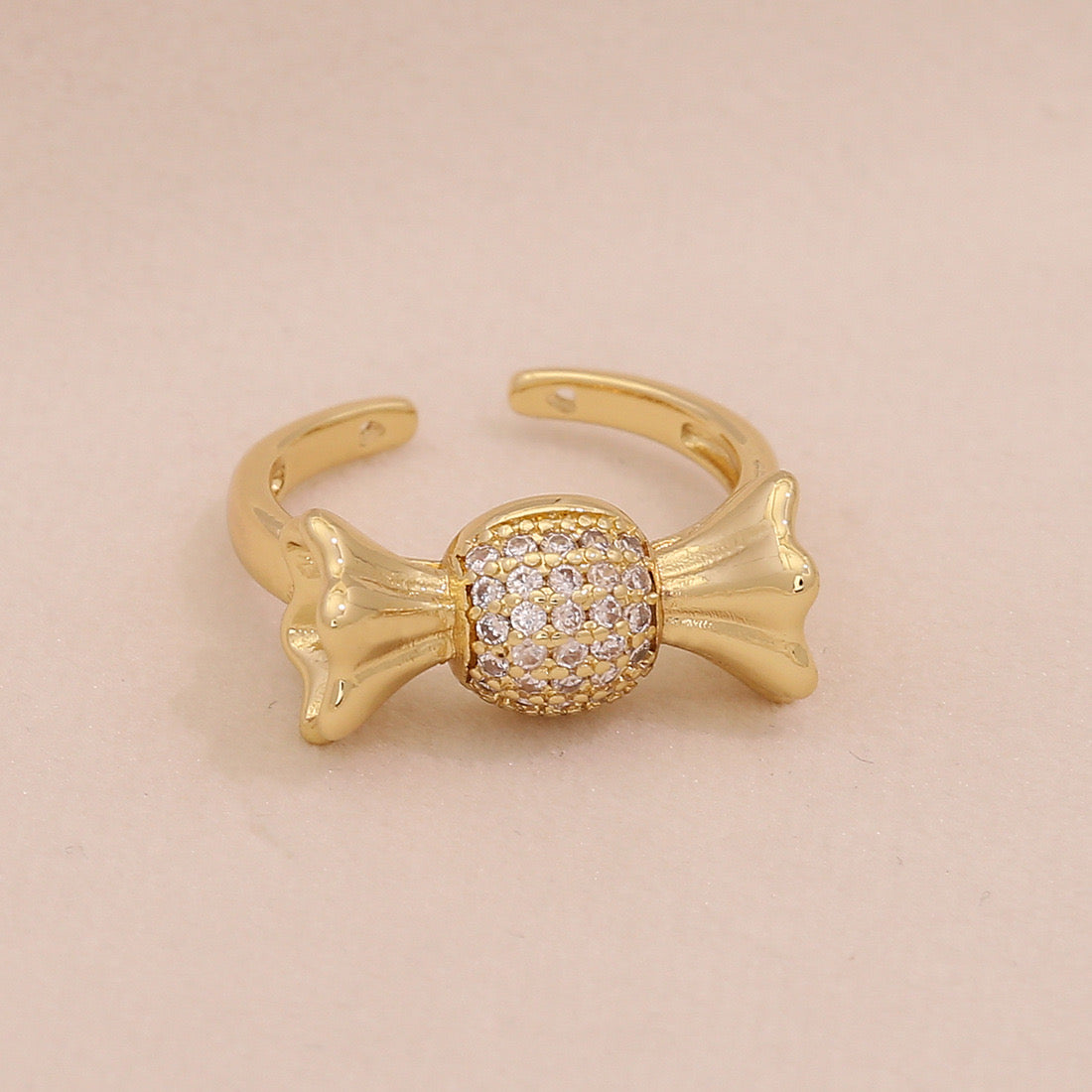 Full Zircon Irregular Geometric Ring