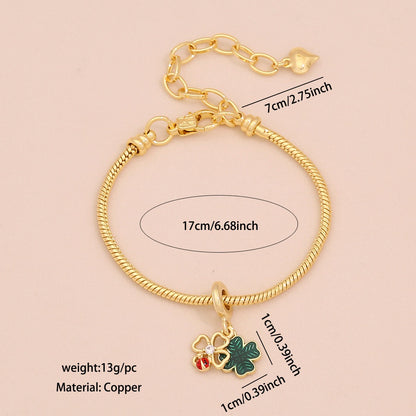 Daisy Heart DIY Charm Bracelet