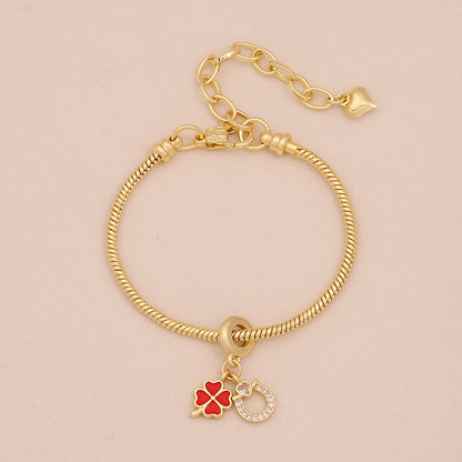 Daisy Heart DIY Charm Bracelet