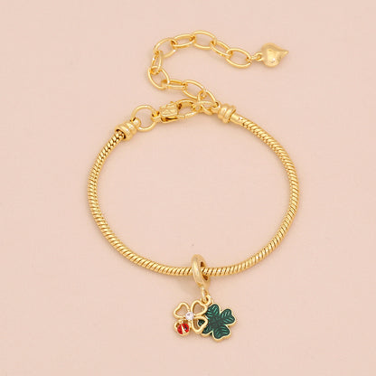 Daisy Heart DIY Charm Bracelet