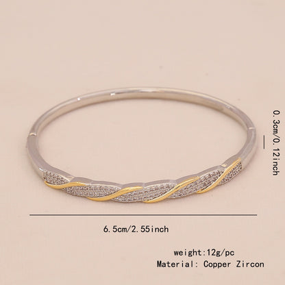 Gold Heart Leopard Snake Cuff Bracelet