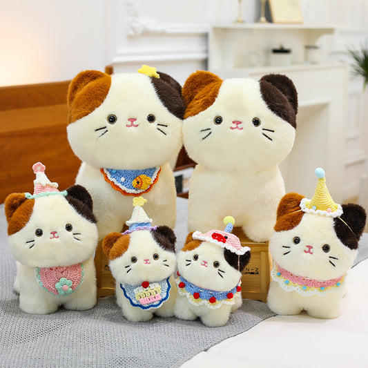 Calico Cat Plush Toy