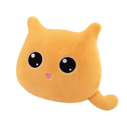 Adorable Cat Head Pillow