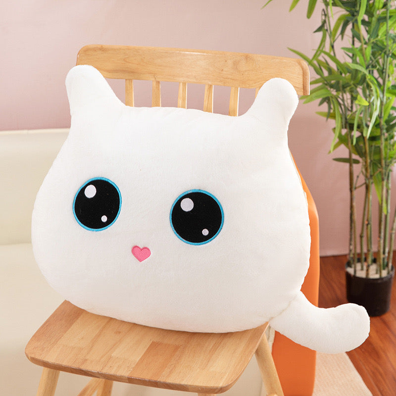 Adorable Cat Head Pillow