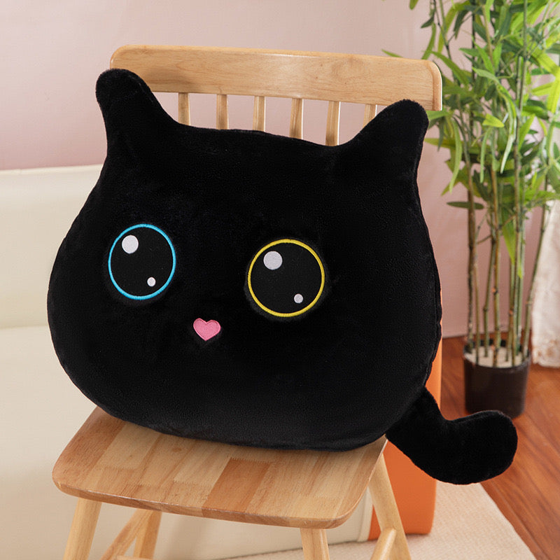 Adorable Cat Head Pillow
