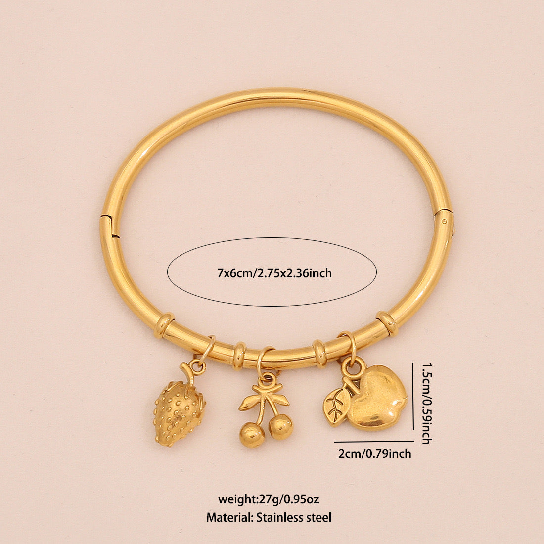 Starfish Shell & Butterfly Flower Bracelet