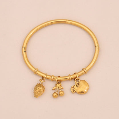 Starfish Shell & Butterfly Flower Bracelet