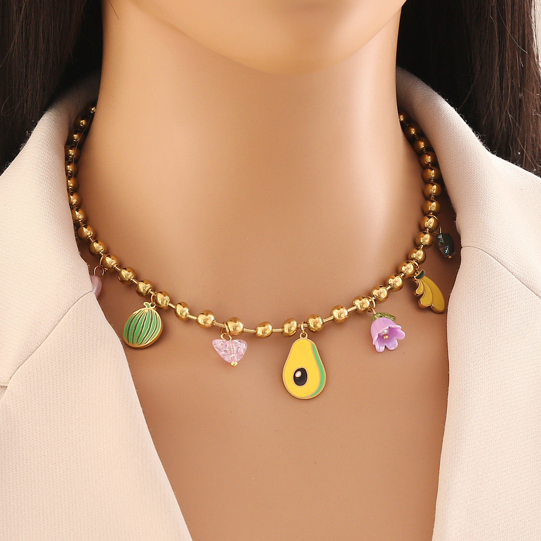 Fruit Necklace Set