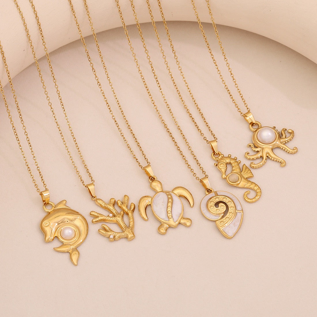 Ocean Series Pendant Necklace