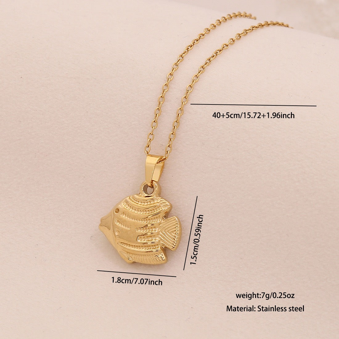 Ocean Series Starfish & Sea Turtle Pendant Necklace