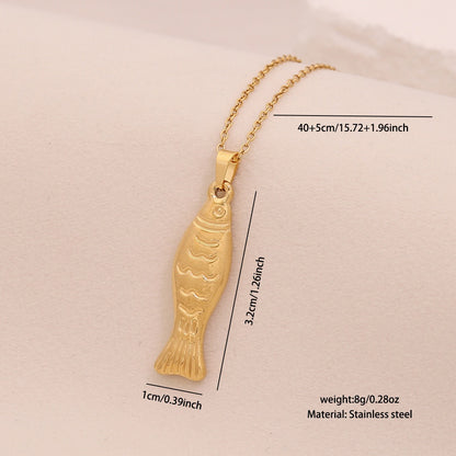 Ocean Series Starfish & Sea Turtle Pendant Necklace