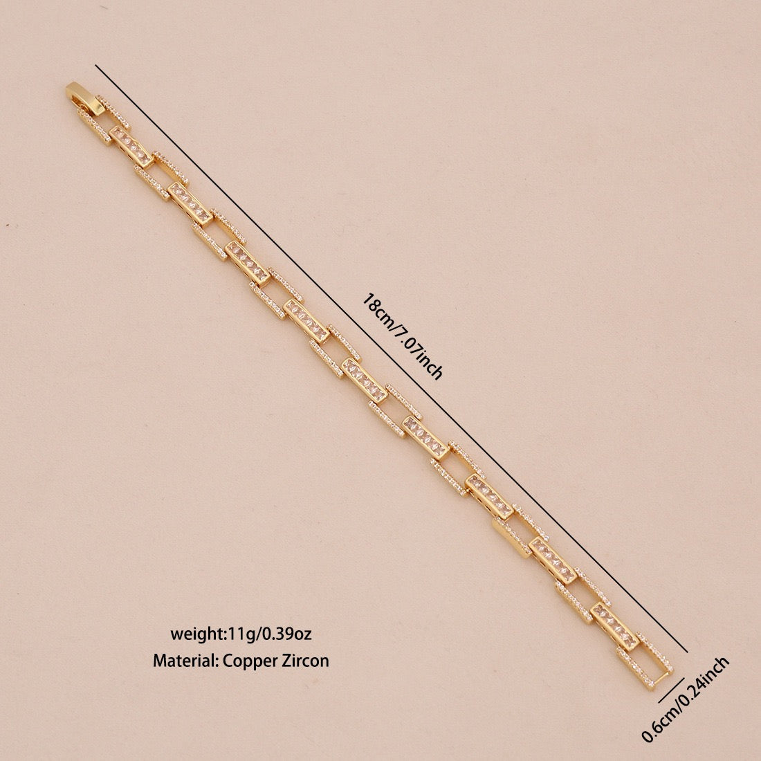 Micro-Pavé Snake & Leopard Head Zircon Bracelet