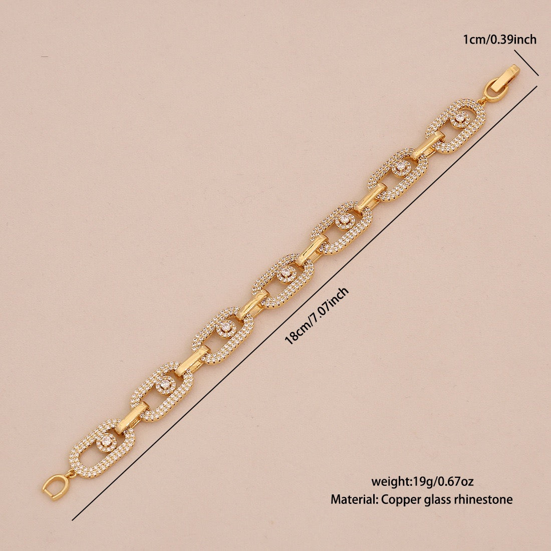 Micro-Pavé Snake & Leopard Head Zircon Bracelet