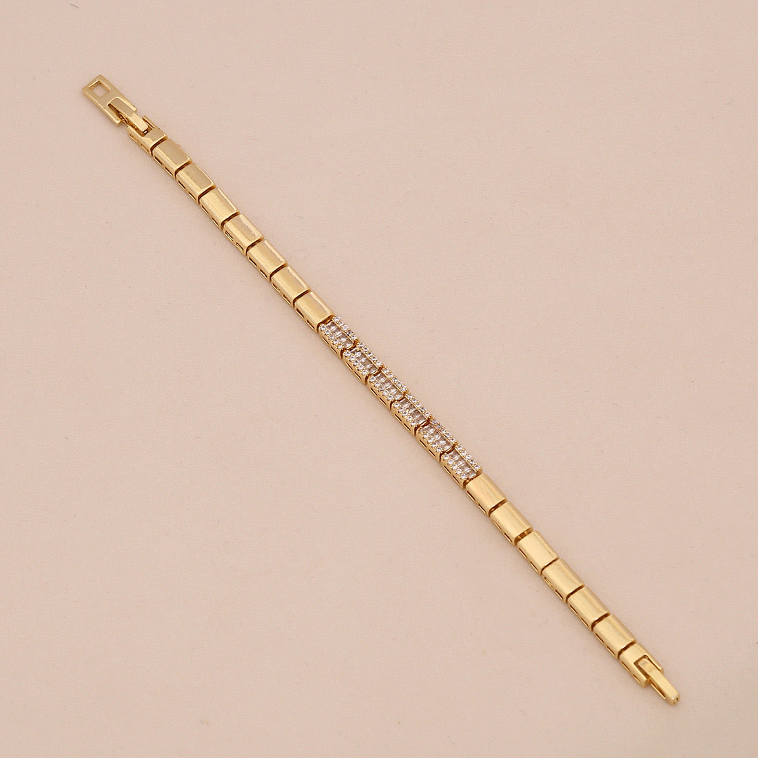 Micro-Pavé Snake & Leopard Head Zircon Bracelet