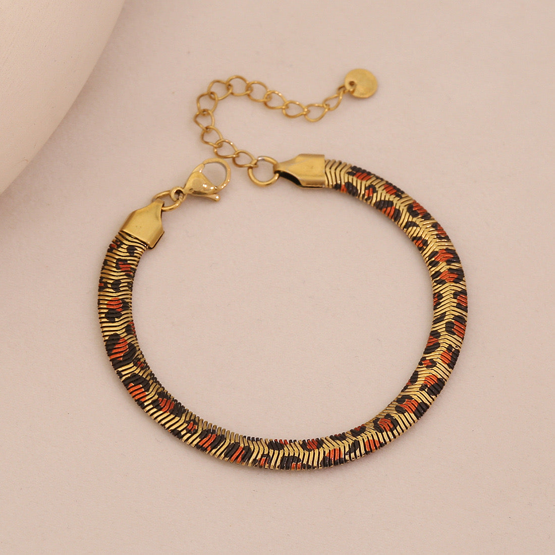 6mm Stainless Steel Leopard Snake Chain Necklace