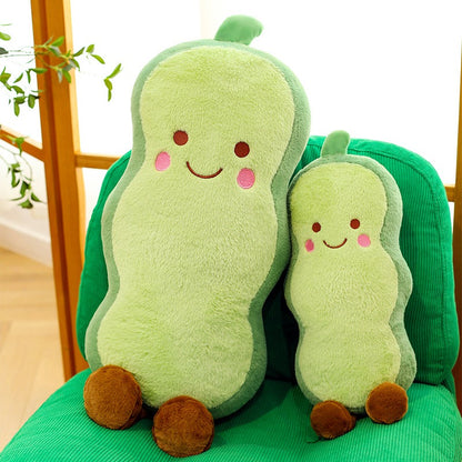 Funny Pea Plush Pillow