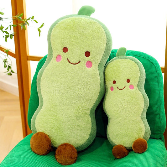 Funny Pea Plush Pillow
