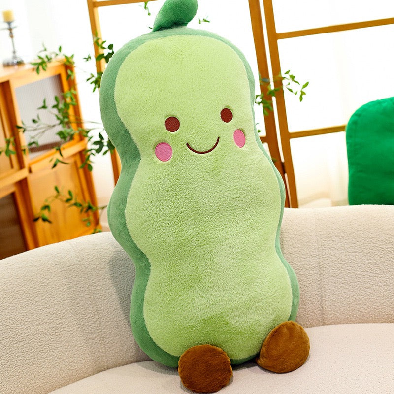 Funny Pea Plush Pillow