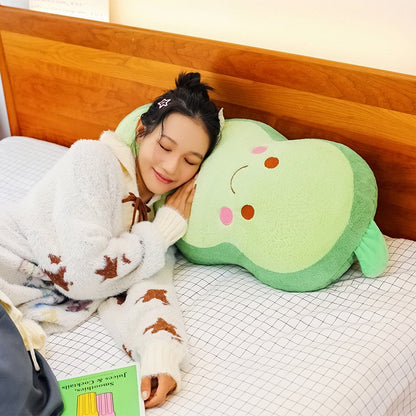 Funny Pea Plush Pillow