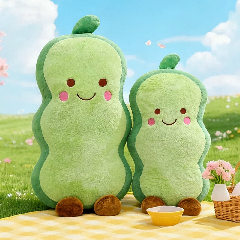 Funny Pea Plush Pillow