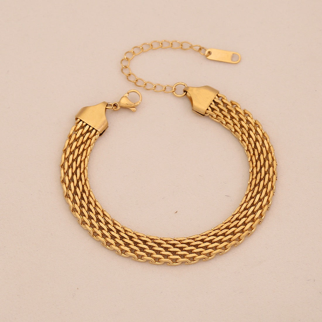 Stainless Steel Cuban Link Bracelet