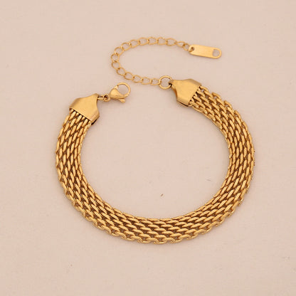 Stainless Steel Cuban Link Bracelet
