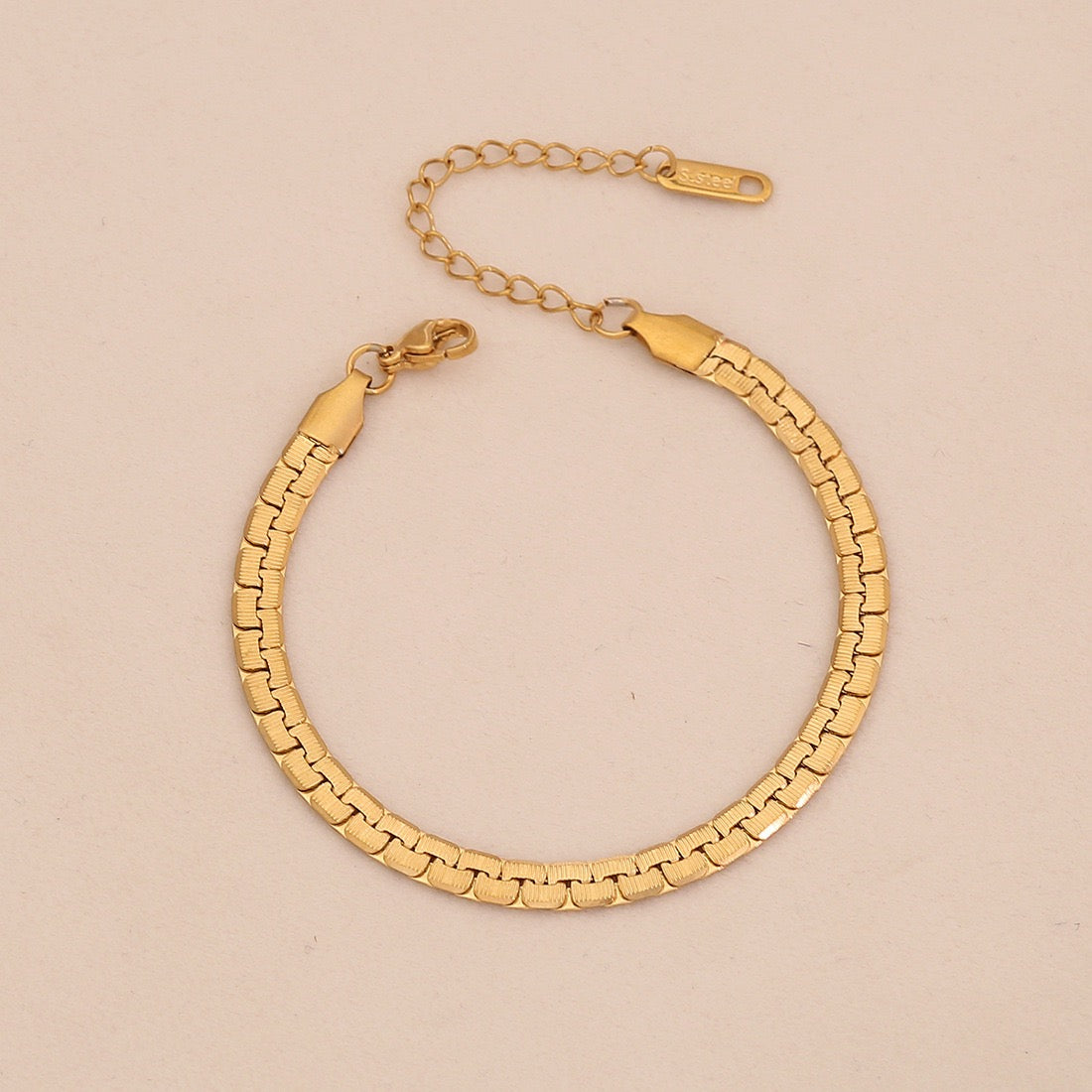 Stainless Steel Cuban Link Bracelet