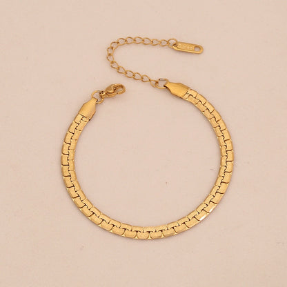 Stainless Steel Cuban Link Bracelet