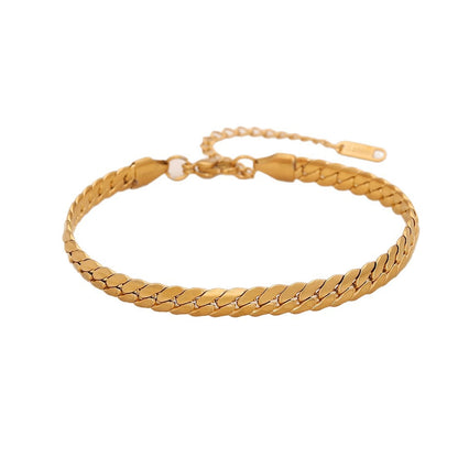 Stainless Steel Cuban Link Bracelet