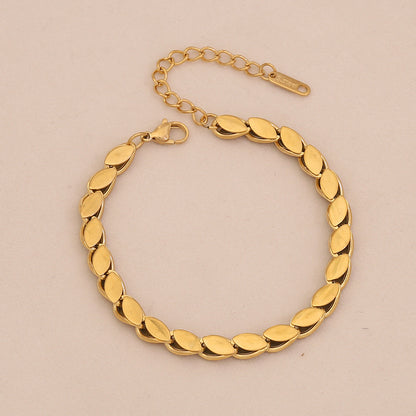 Stainless Steel Cuban Link Bracelet