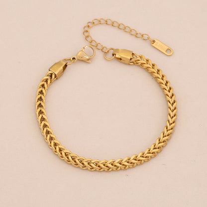 Stainless Steel Cuban Link Bracelet