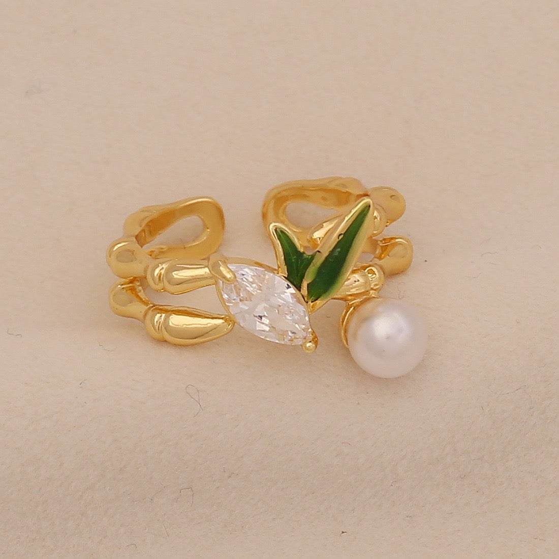 Vintage Natural Stone Ring
