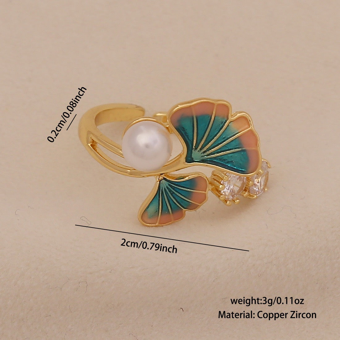 Vintage Natural Stone Ring