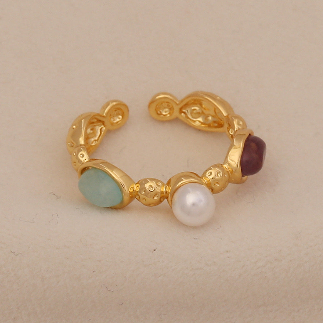 Vintage Natural Stone Ring