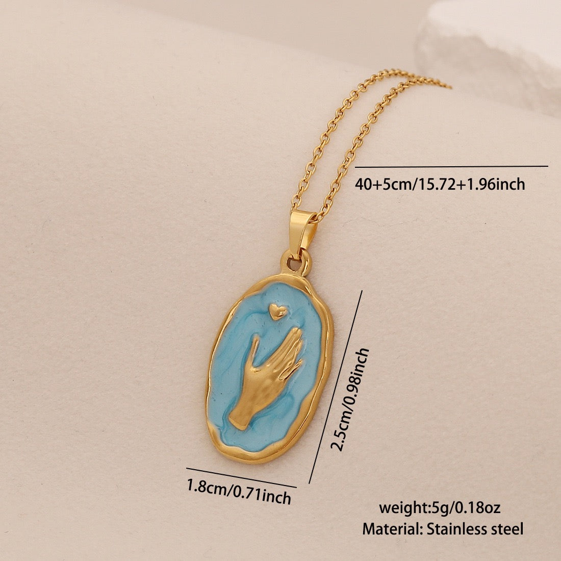 Spring Sunflower & Star Moon Necklace