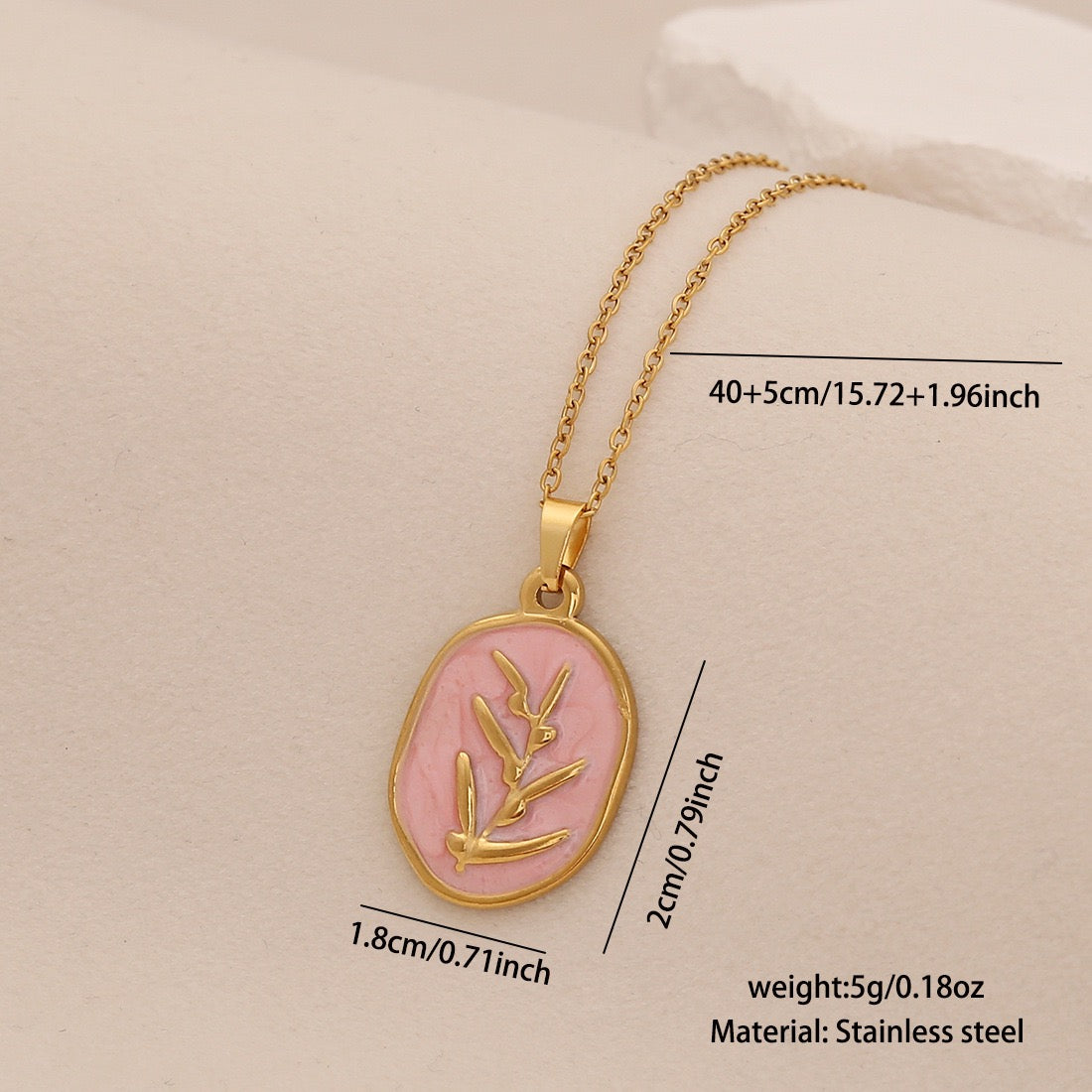 Spring Sunflower & Star Moon Necklace